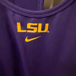 Nike LSU TIGERS tank top XL women’s